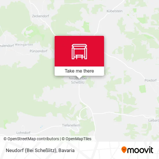 Карта Neudorf (Bei Scheßlitz)