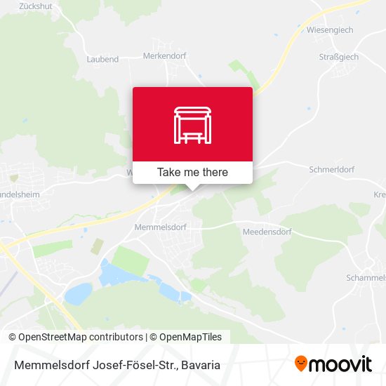Memmelsdorf Josef-Fösel-Str. map
