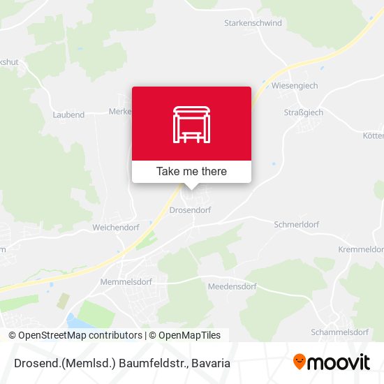 Drosend.(Memlsd.) Baumfeldstr. map