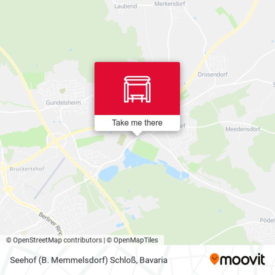 Seehof (B. Memmelsdorf) Schloß map
