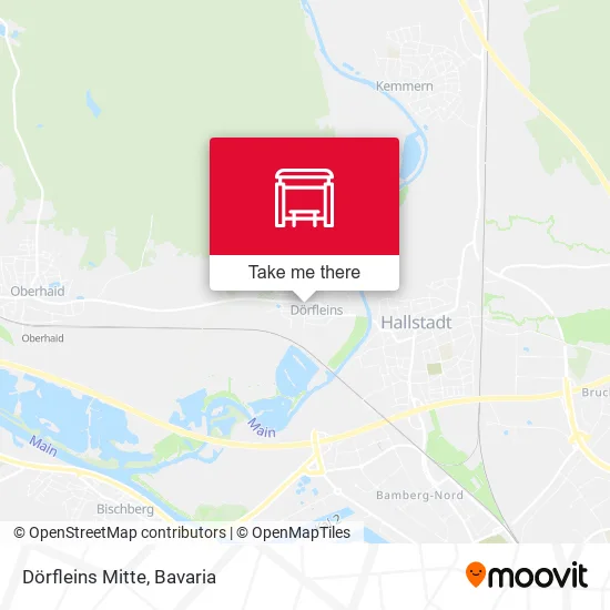 Карта Dörfleins Mitte
