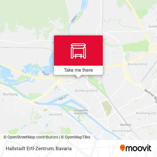 Карта Hallstadt Ertl-Zentrum