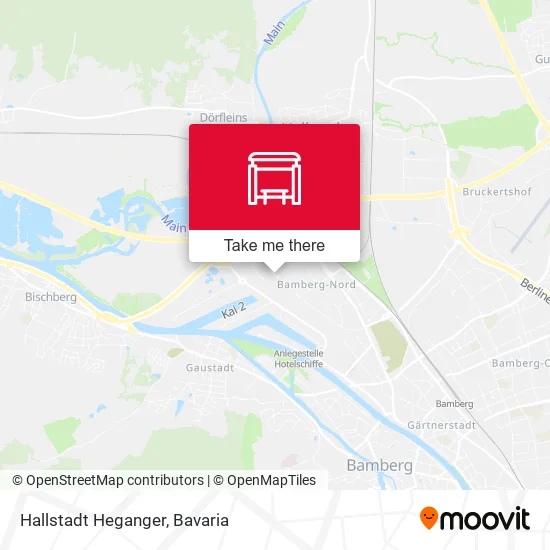 Карта Hallstadt Heganger