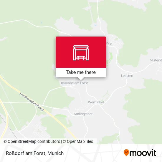 Карта Roßdorf am Forst