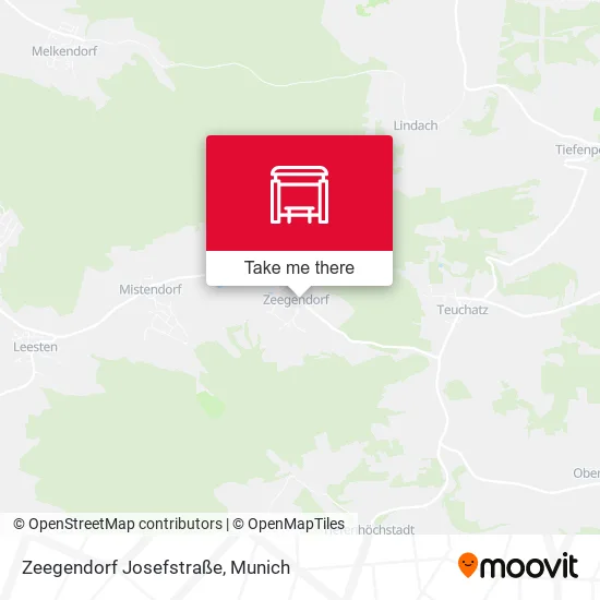 Карта Zeegendorf Josefstraße