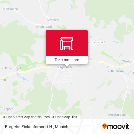 Burgebr. Einkaufsmarkt H. map