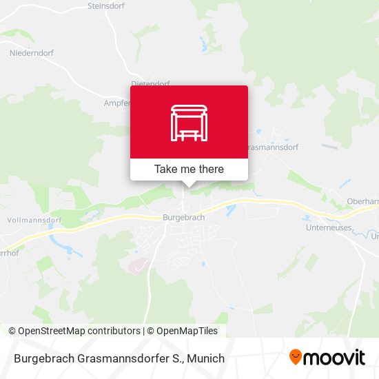 Burgebrach Grasmannsdorfer S. map