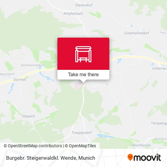 Burgebr. Steigerwaldkl. Wende map