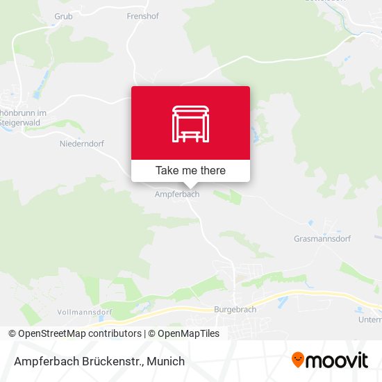 Ampferbach Brückenstr. map