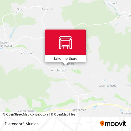Карта Dietendorf