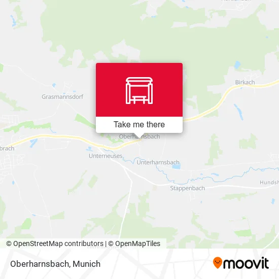 Карта Oberharnsbach