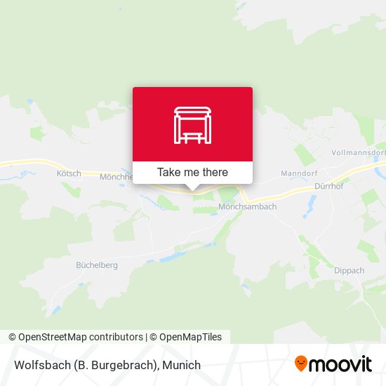 Wolfsbach (B. Burgebrach) map