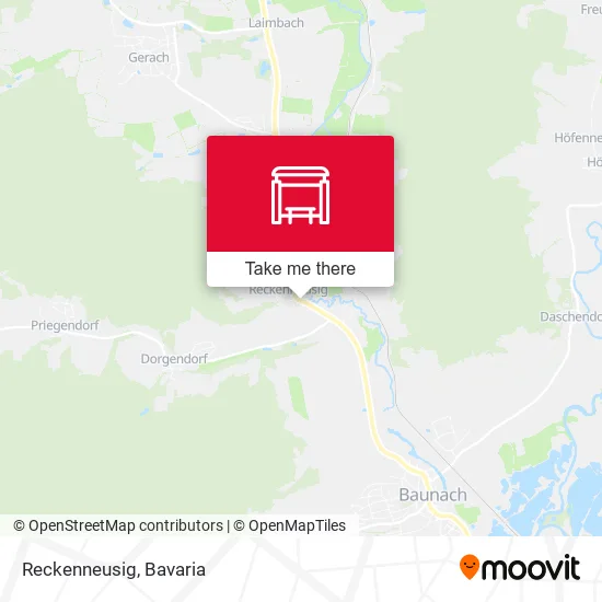 Карта Reckenneusig