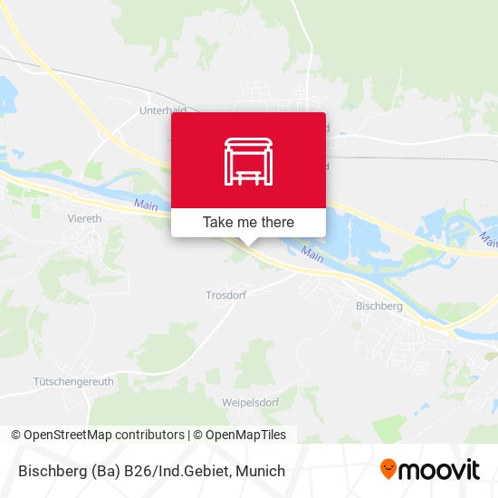 Bischberg (Ba) B26/Ind.Gebiet map