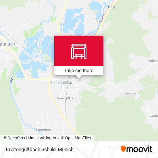 Breitengüßbach Schule map