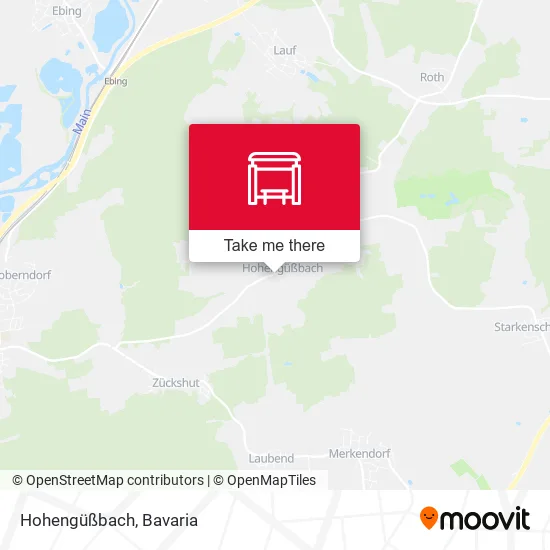 Карта Hohengüßbach