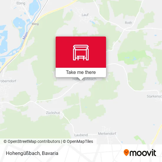 Карта Hohengüßbach