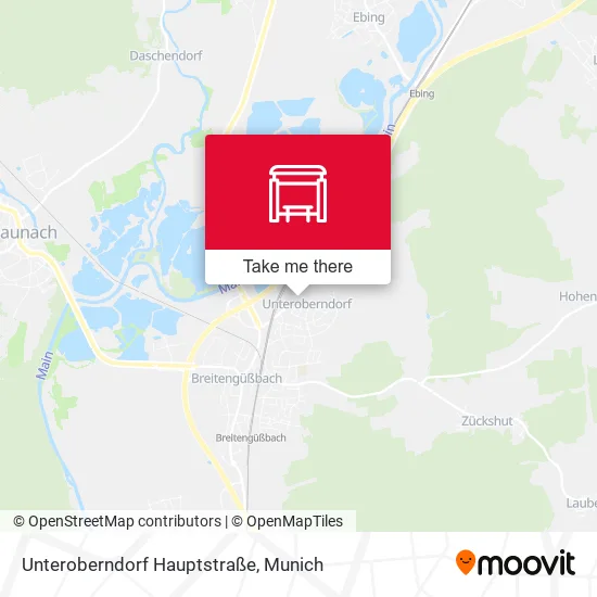 Карта Unteroberndorf Hauptstraße