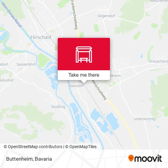 Карта Buttenheim
