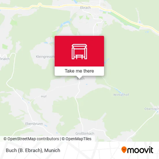 Карта Buch (B. Ebrach)