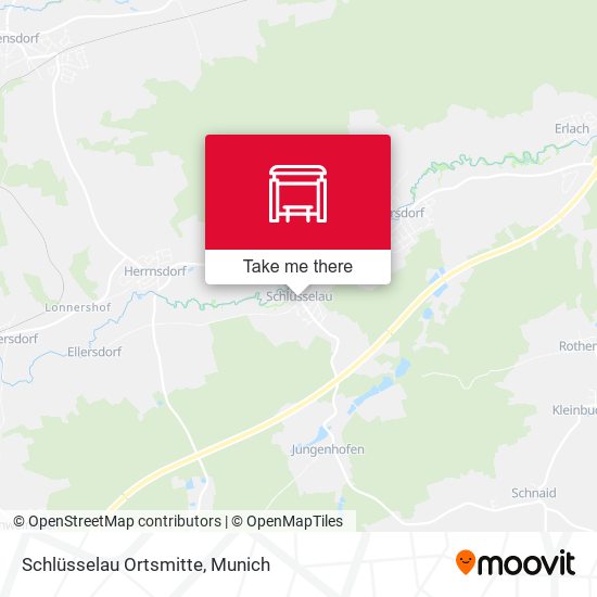 Schlüsselau Ortsmitte map