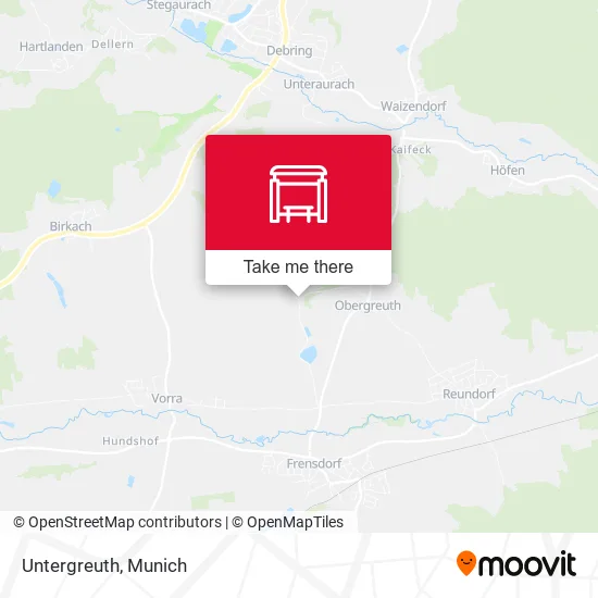 Карта Untergreuth