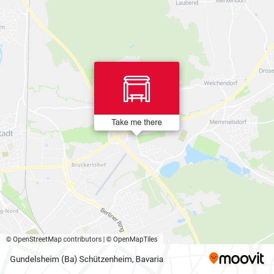 Gundelsheim (Ba) Schützenheim map