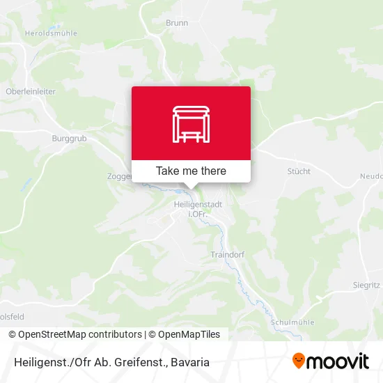 Карта Heiligenst./Ofr Ab. Greifenst.