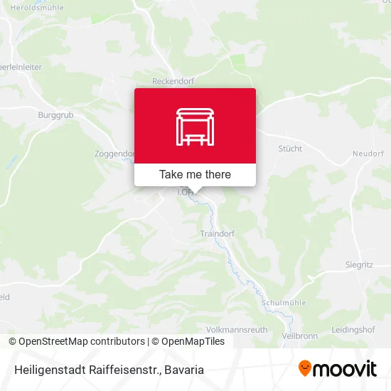 Карта Heiligenstadt Raiffeisenstr.