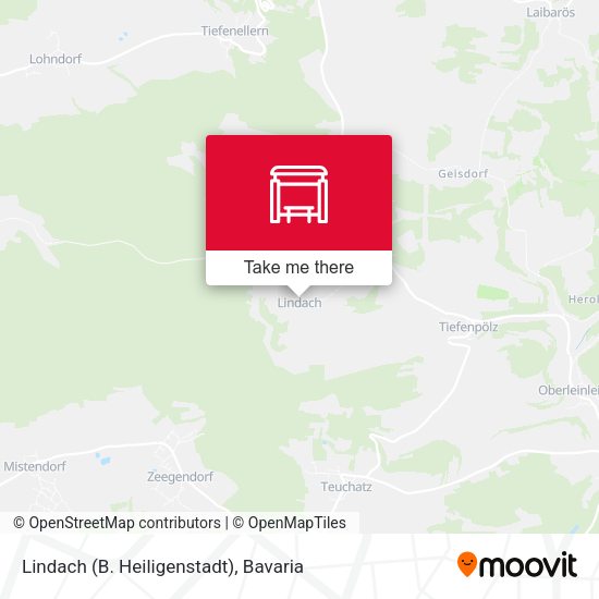 Lindach (B. Heiligenstadt) map