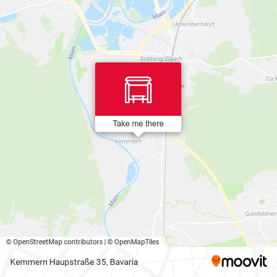 Карта Kemmern Haupstraße 35