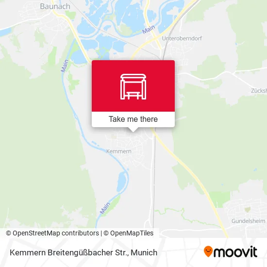 Карта Kemmern Breitengüßbacher Str.