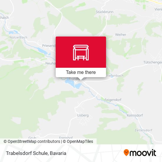 Trabelsdorf Schule map