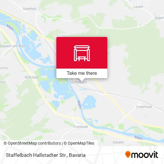 Карта Staffelbach Hallstadter Str.