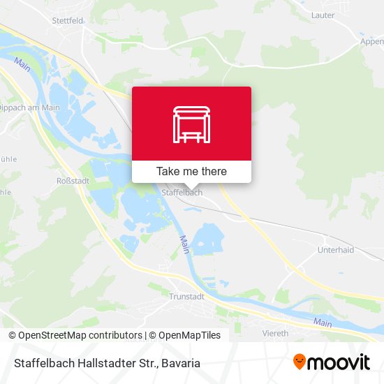 Staffelbach Hallstadter Str. map