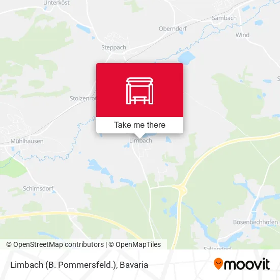 Карта Limbach (B. Pommersfeld.)