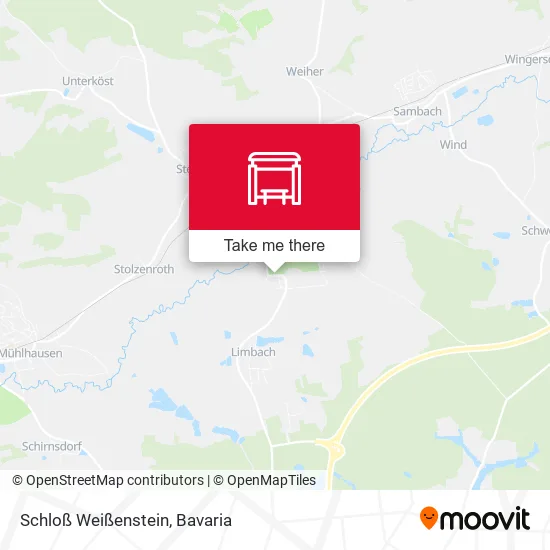 Карта Schloß Weißenstein