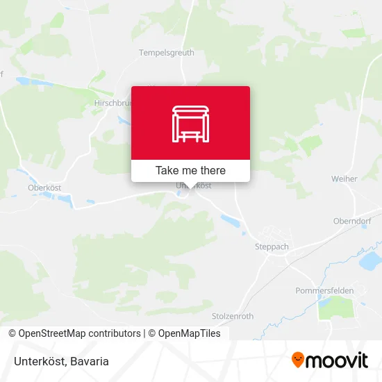 Карта Unterköst