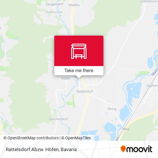 Rattelsdorf Abzw. Höfen map