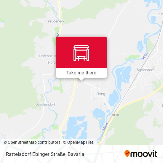Rattelsdorf Ebinger Straße map