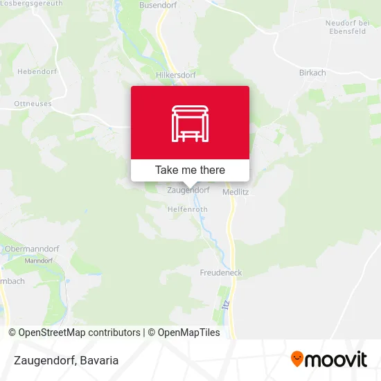 Карта Zaugendorf