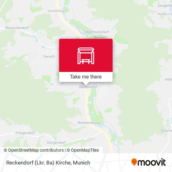 Reckendorf (Lkr. Ba) Kirche map