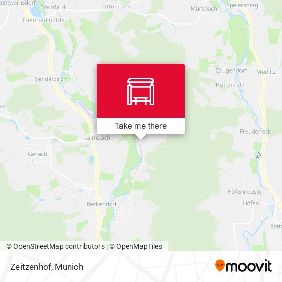 Карта Zeitzenhof
