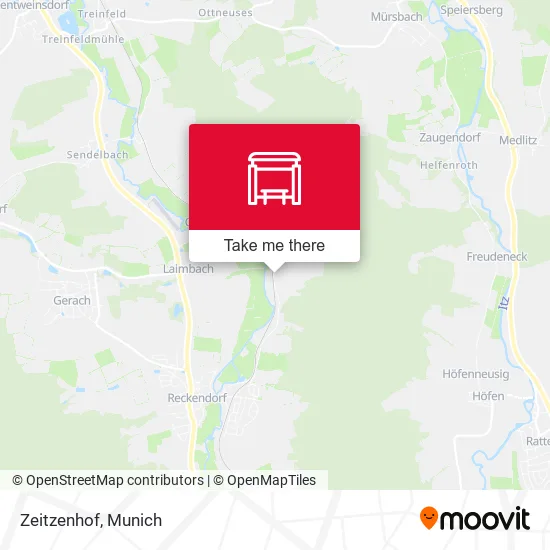 Карта Zeitzenhof