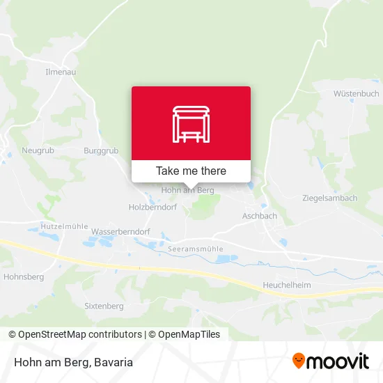 Карта Hohn am Berg