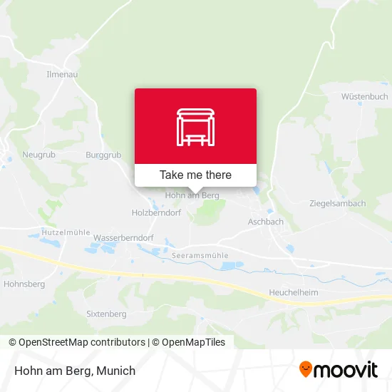 Карта Hohn am Berg