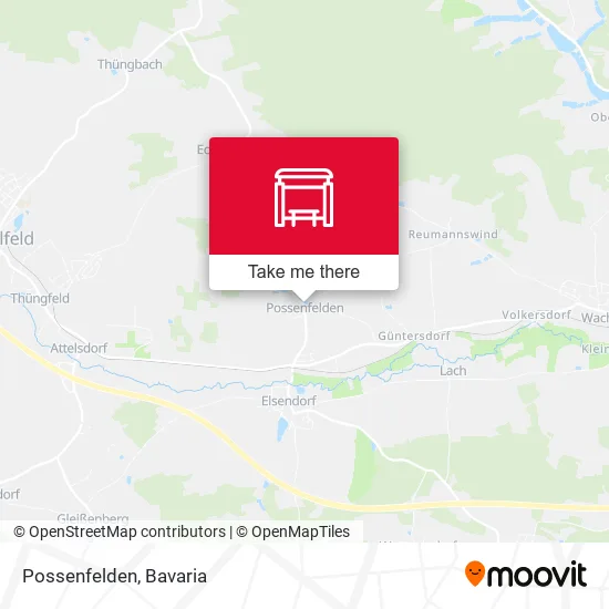 Карта Possenfelden