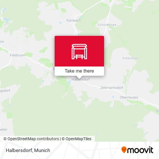 Карта Halbersdorf