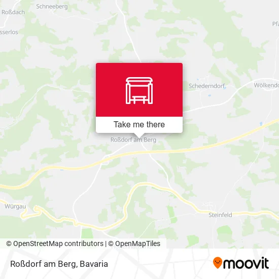 Карта Roßdorf am Berg