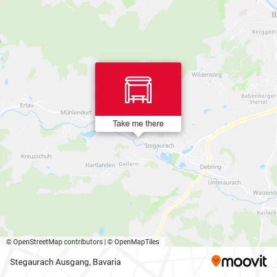Карта Stegaurach Ausgang